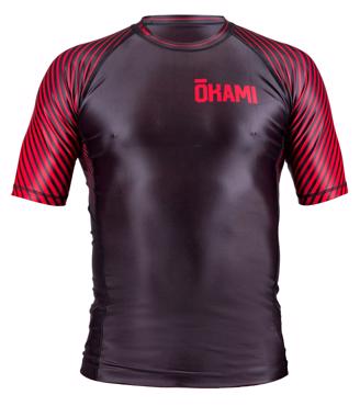 Okami  kanji rashguard - black